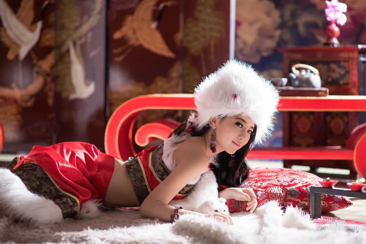 張楚曼《中國風聖誕節琴二棚》 寫真集 28