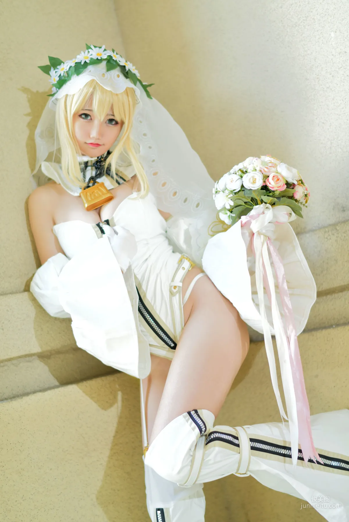 Nagesa魔物女《白衣騎士》 [COSPLAY美女] 寫真集 5