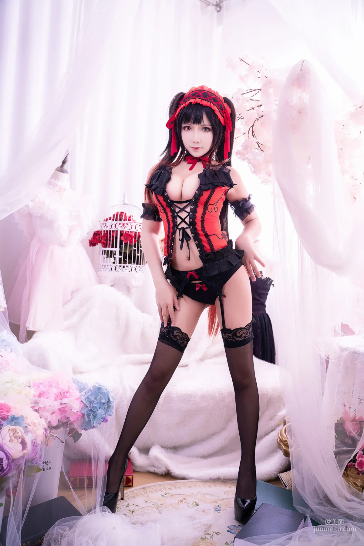 抱走莫子aa《狂三 黑色蕾絲》 [COSPLAY美女] 寫真集 19