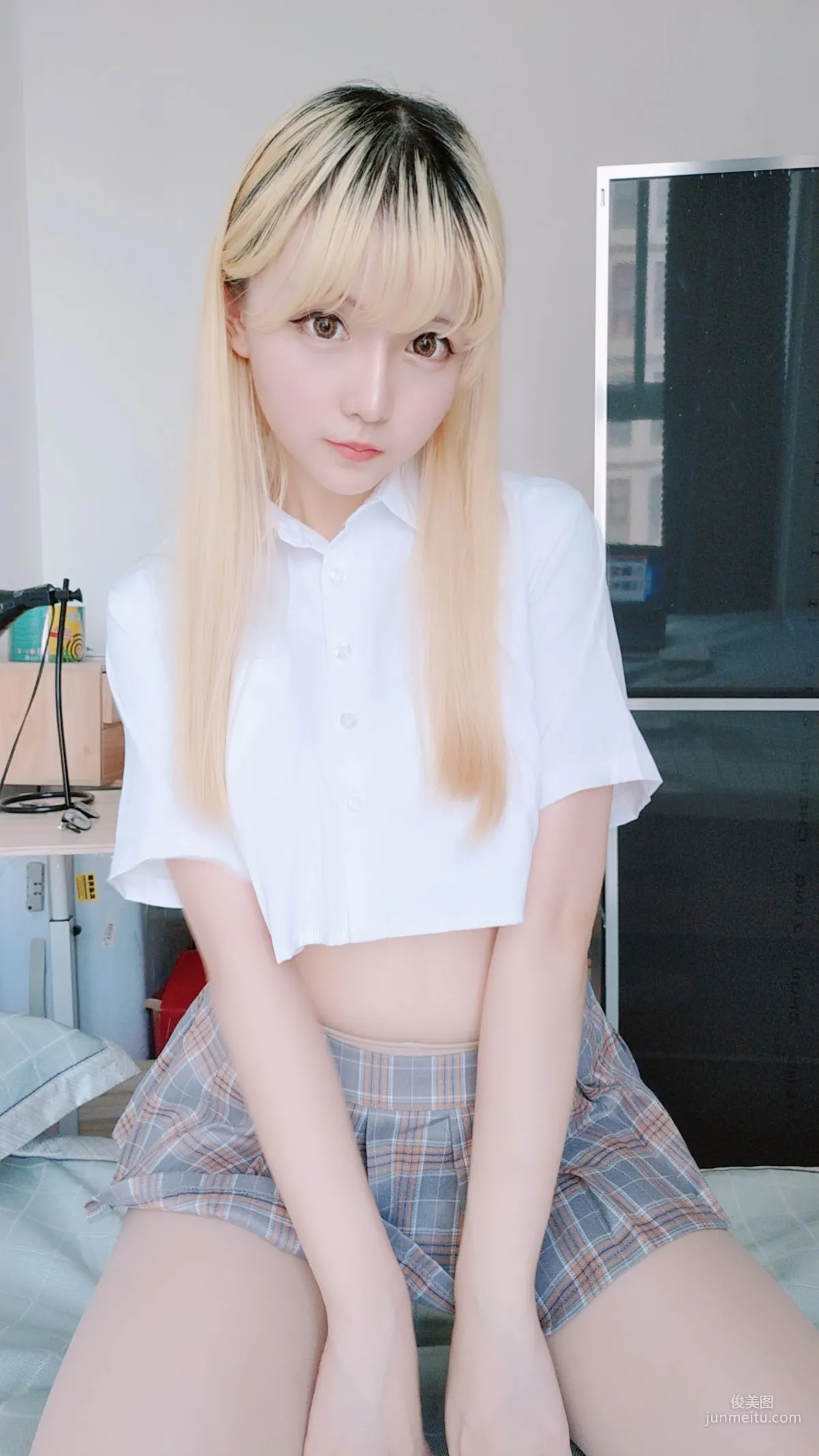 萌妹星之遲遲《短裙制服》 [福利COSPLAY] 寫真集 6