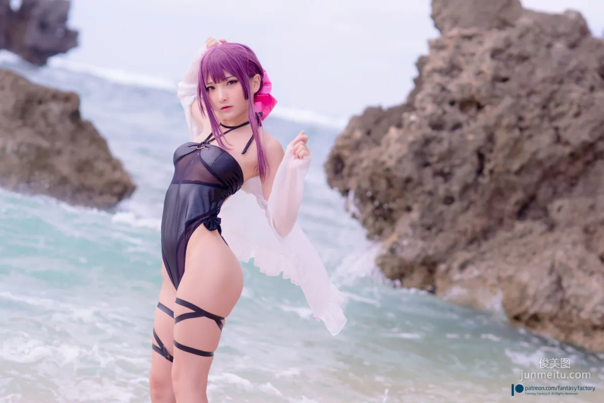 COSER小丁《海滩风情》 [Fantasy Factory] 写真集7