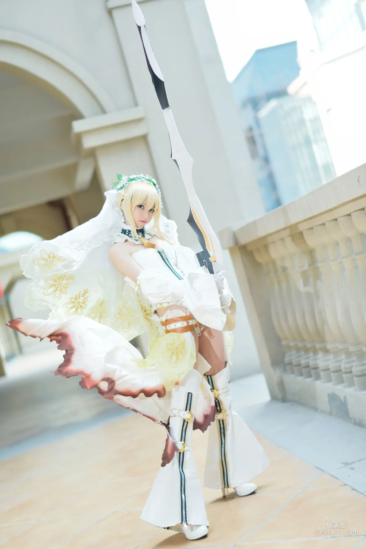 Nagesa魔物女《白衣騎士》 [COSPLAY美女] 寫真集 18