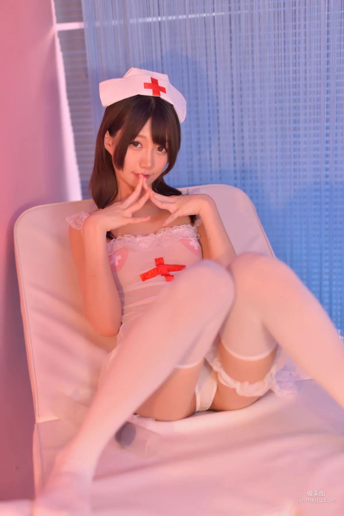 NAGISA魔物喵《性感看護師》 [COSPLAY福利] 寫真集 23