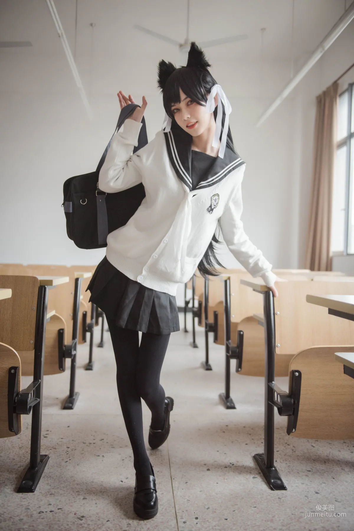 小妖精你的負卿《愛宕制服》 [COSPLAY福利] 寫真集 6