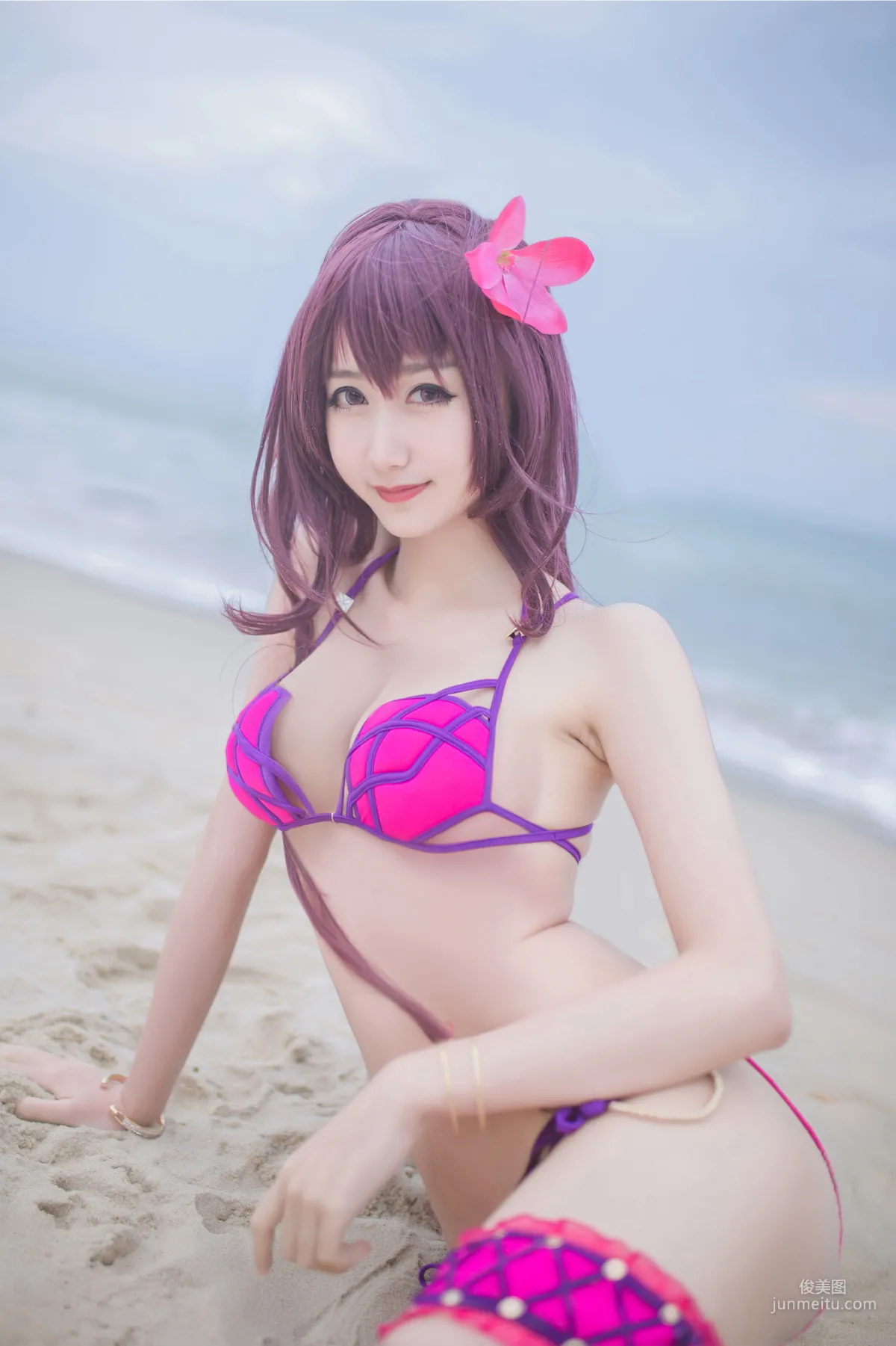 木綿綿OwO《沙灘斯卡哈》 [COSER美女] 寫真集 21