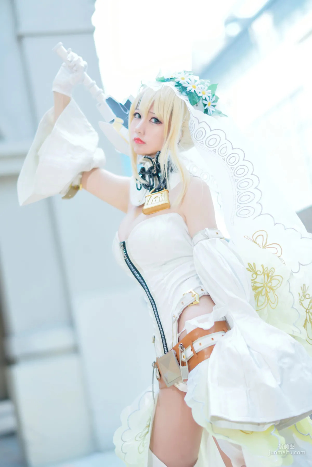 Nagesa魔物女《白衣騎士》 [COSPLAY美女] 寫真集 11