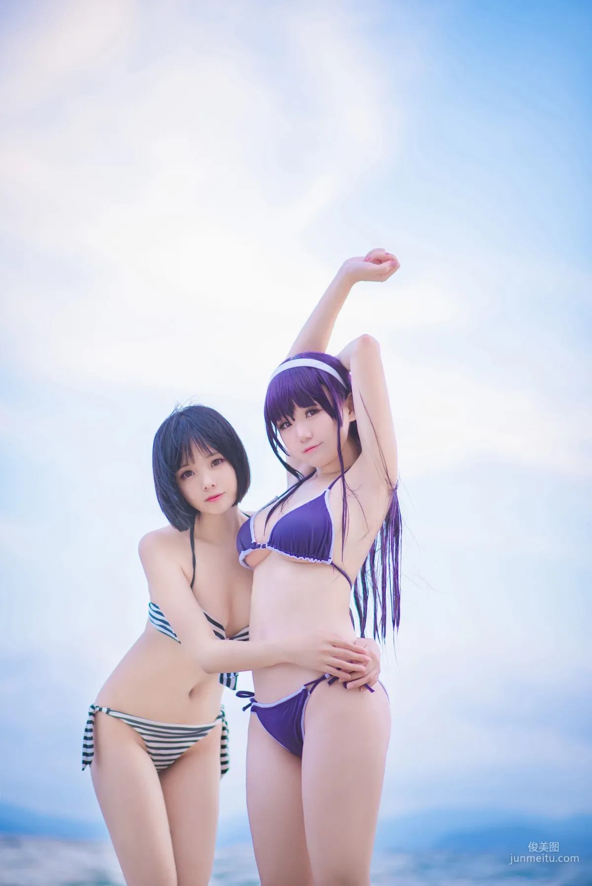 白金Saki《水着》 [性感COSPLAY福利] 寫真集 8