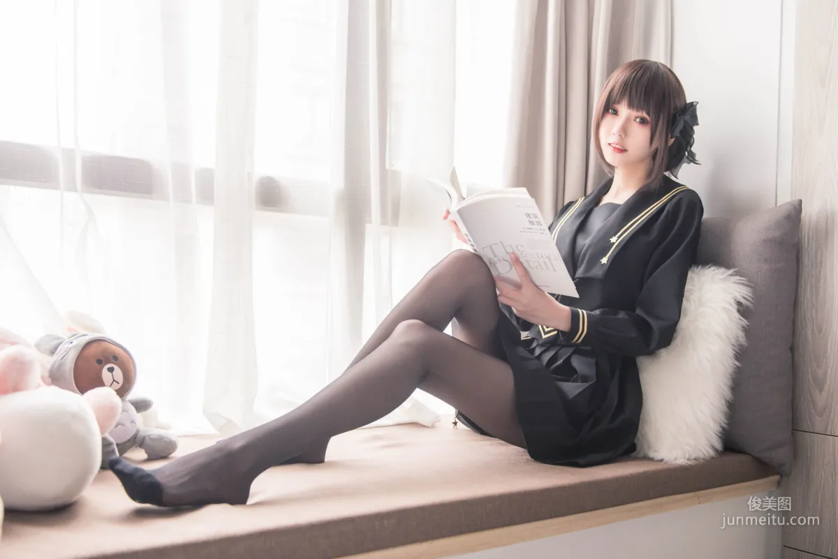 你的負卿《窗台制服》 [COSPLAY福利] 寫真集 1