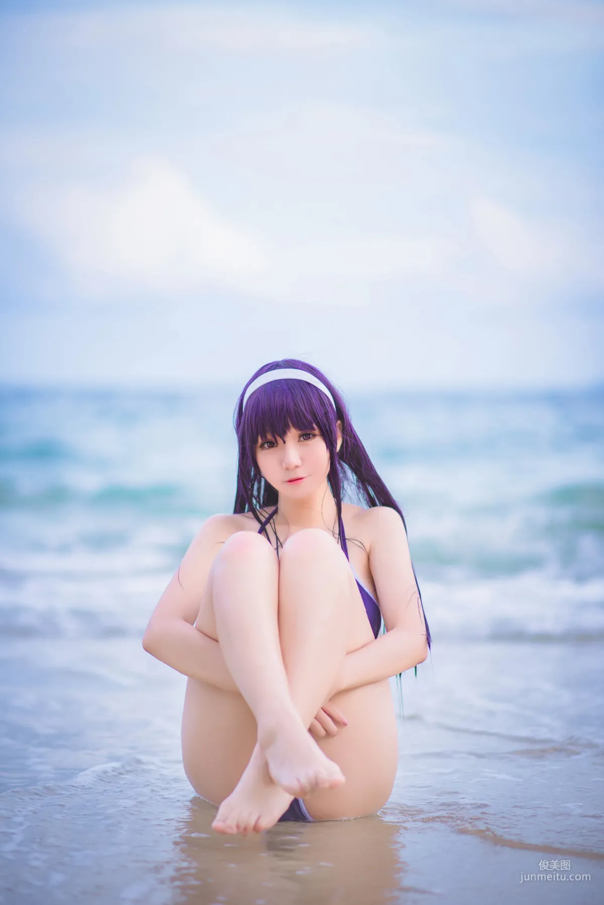 白金Saki《水着》 [性感COSPLAY福利] 寫真集 21