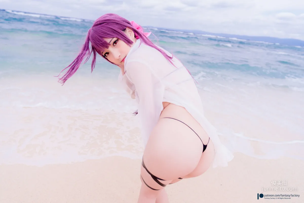 COSER小丁《海滩风情》 [Fantasy Factory] 写真集30