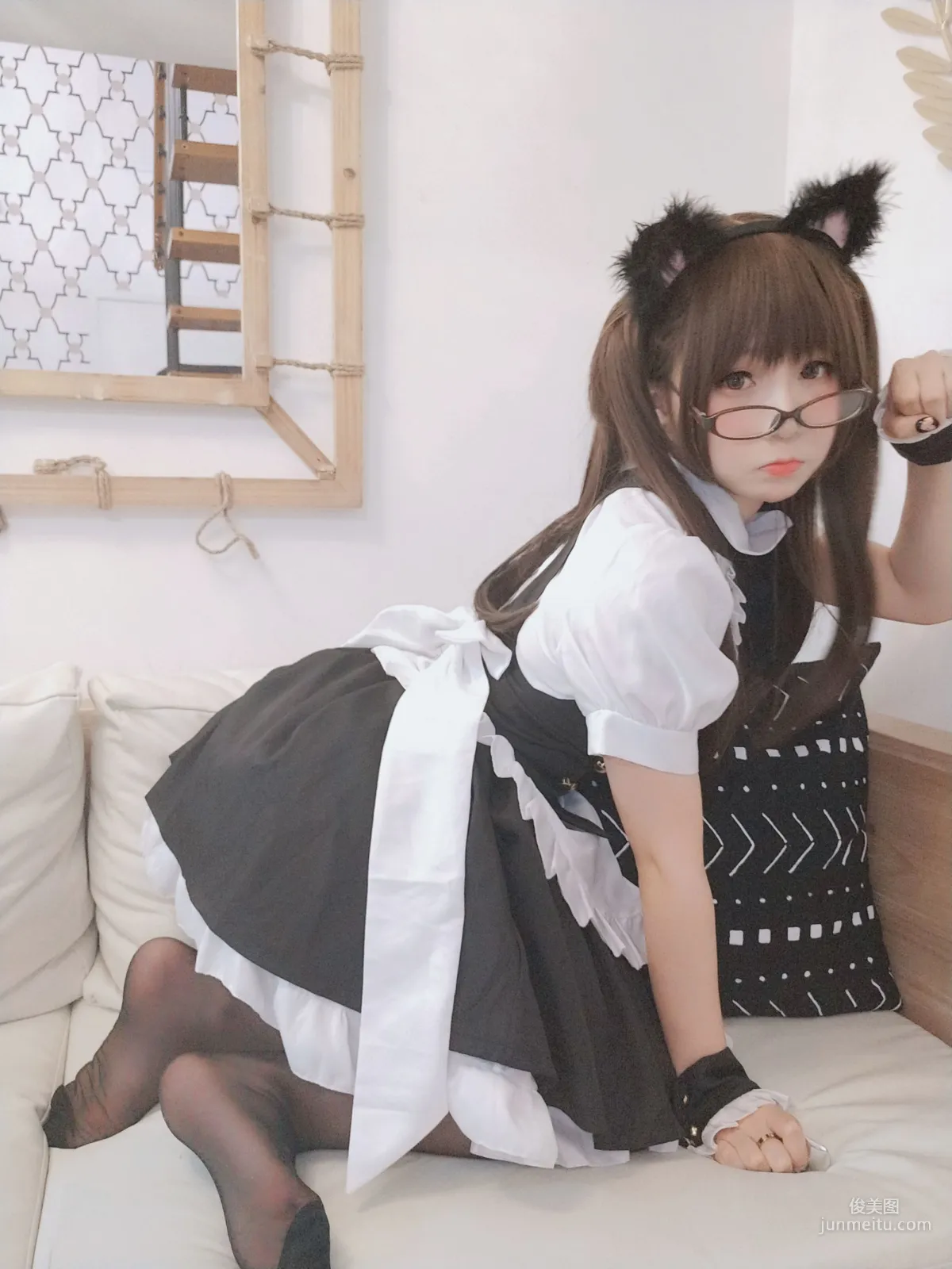 搖搖樂yoyo《黑絲女仆》 [COSPLAY美女] 寫真集 47