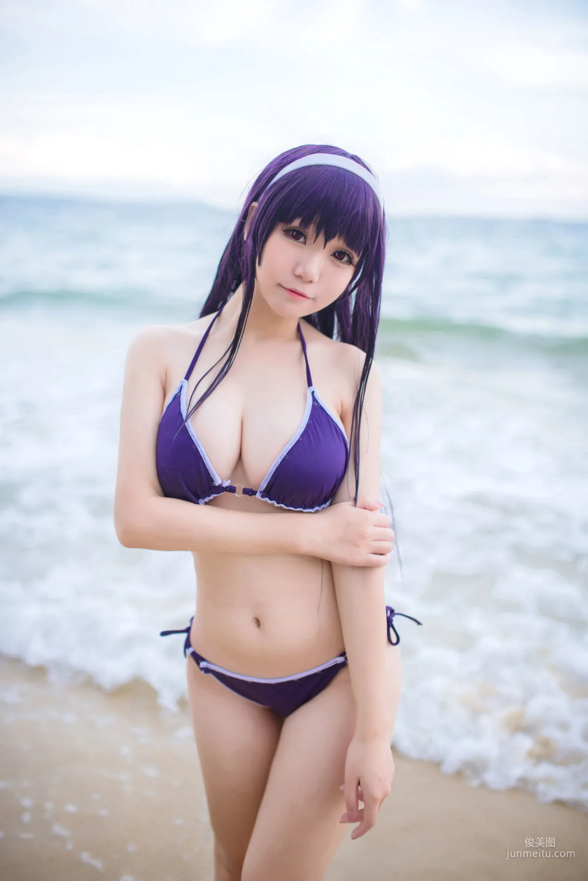白金Saki《水着》 [性感COSPLAY福利] 寫真集 23