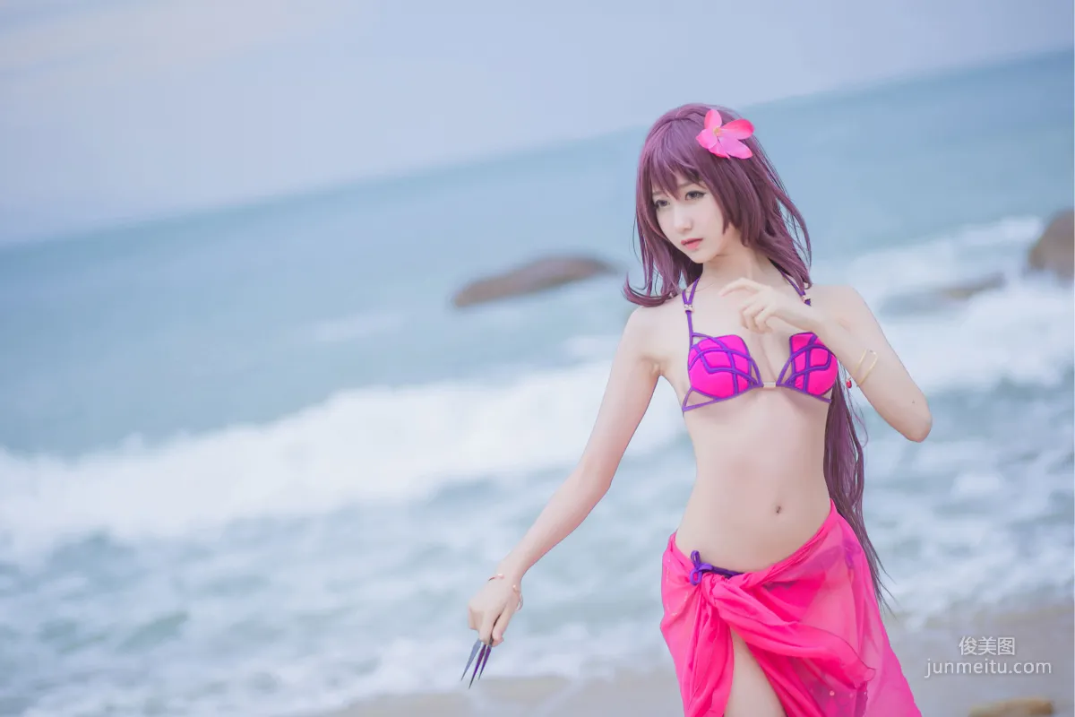木綿綿OwO《沙灘斯卡哈》 [COSER美女] 寫真集 16