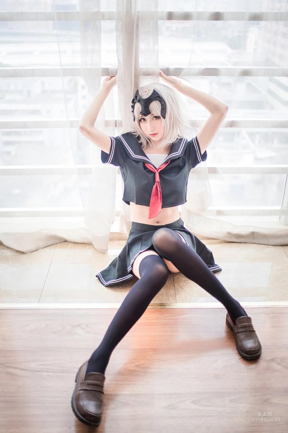 人氣COSER木綿綿OwO《貞德（黑）》 [COSPLAY福利] 寫真集 1