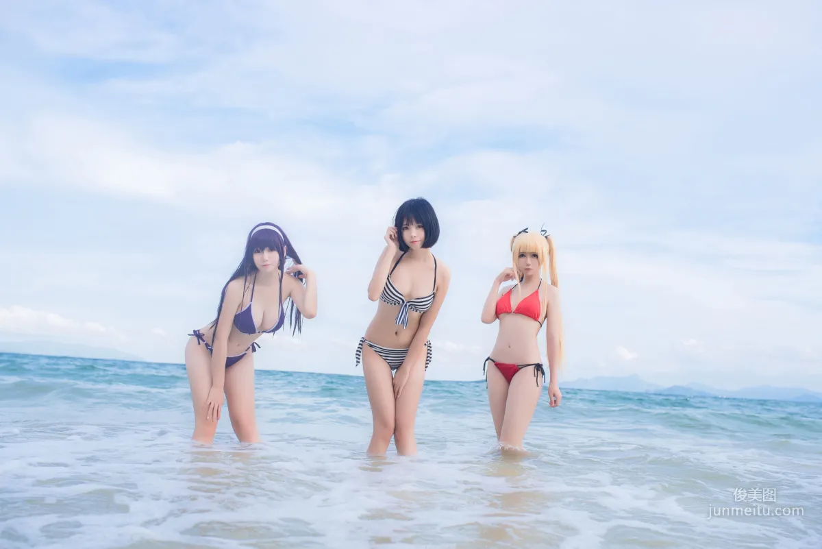 白金Saki《水着》 [性感COSPLAY福利] 寫真集 14