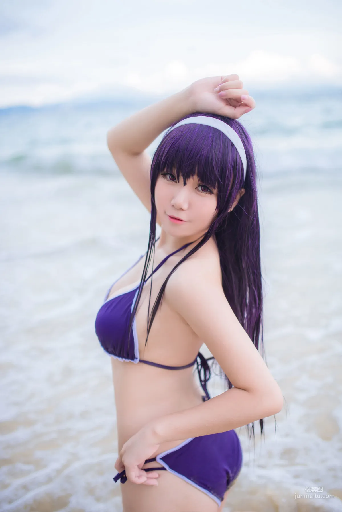 白金Saki《水着》 [性感COSPLAY福利] 寫真集 25