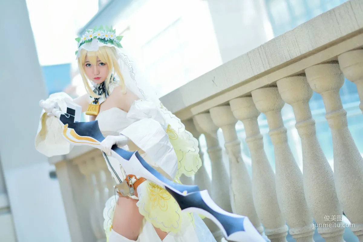Nagesa魔物女《白衣騎士》 [COSPLAY美女] 寫真集 12