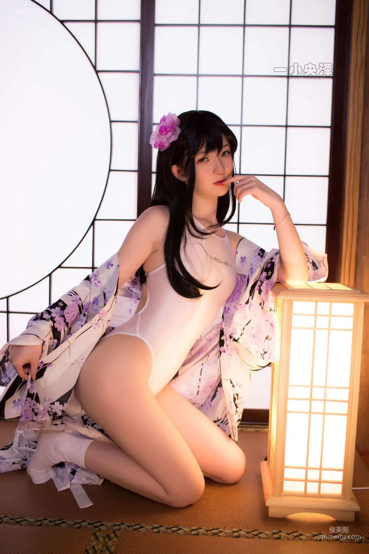 一小央澤 《和服短襪》 [COSPLAY美女] 寫真集 19