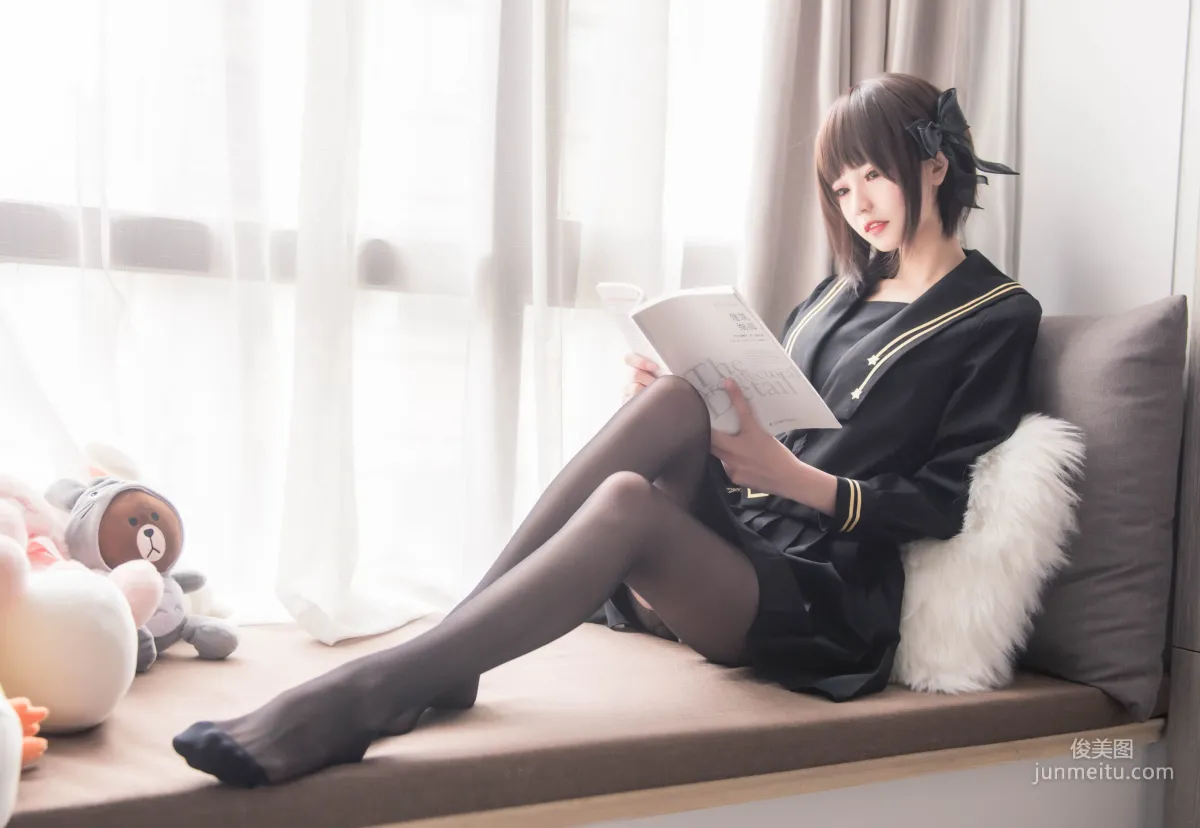你的負卿《窗台制服》 [COSPLAY福利] 寫真集 2