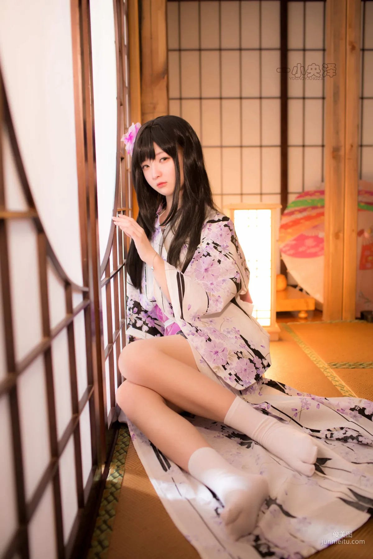 一小央澤 《和服短襪》 [COSPLAY美女] 寫真集 10