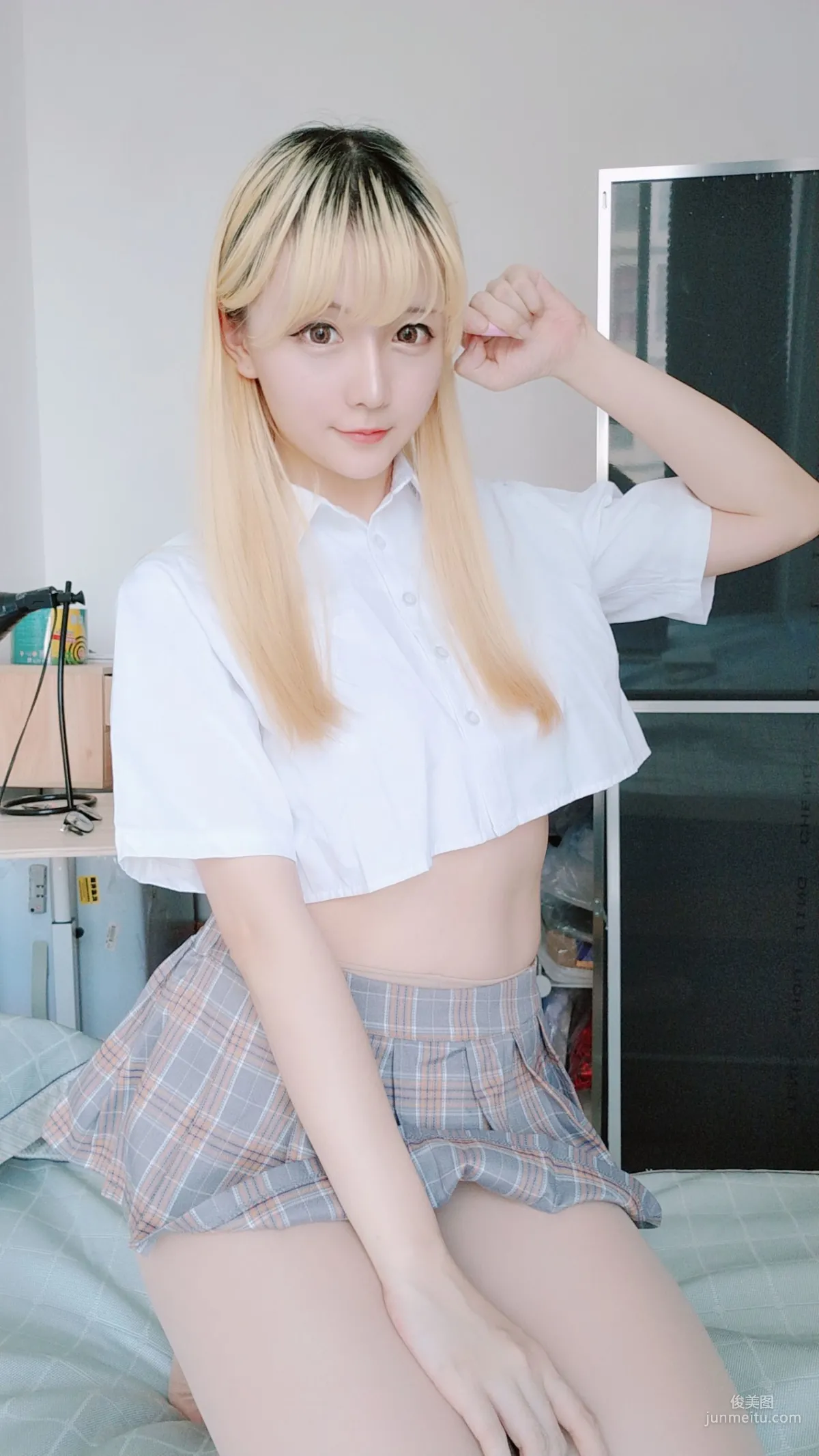 萌妹星之遲遲《短裙制服》 [福利COSPLAY] 寫真集 2