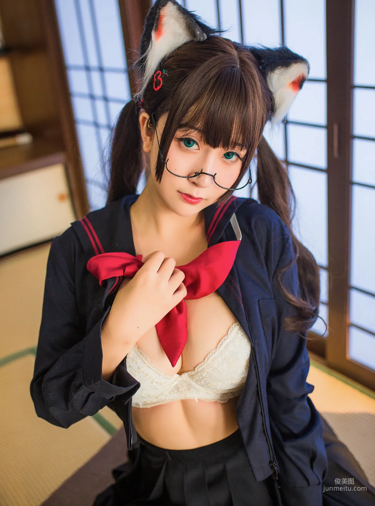 巨乳貓九醬Sakura《獸の物語》 寫真集 54