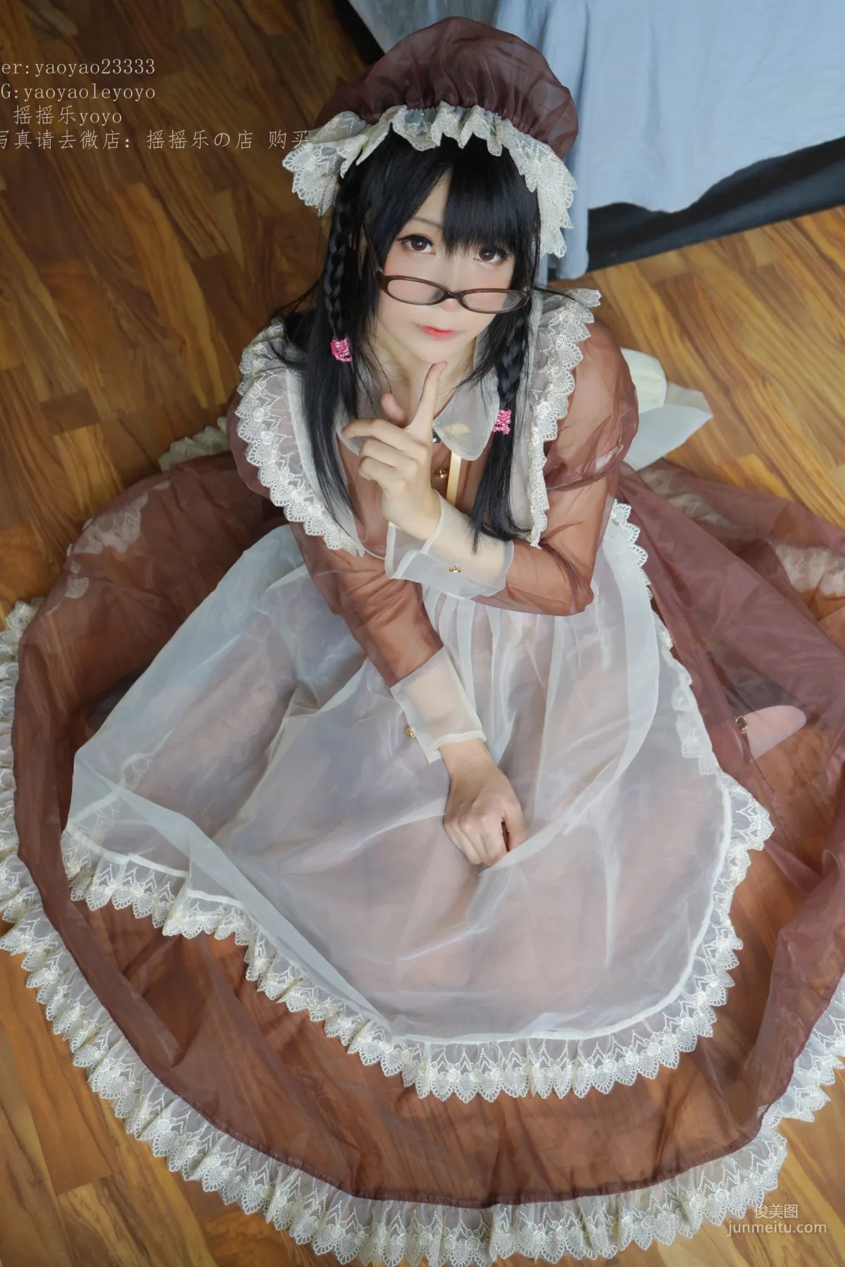 搖搖樂yoyo《咖啡色女仆》 [COSPLAY福利] 寫真集 23