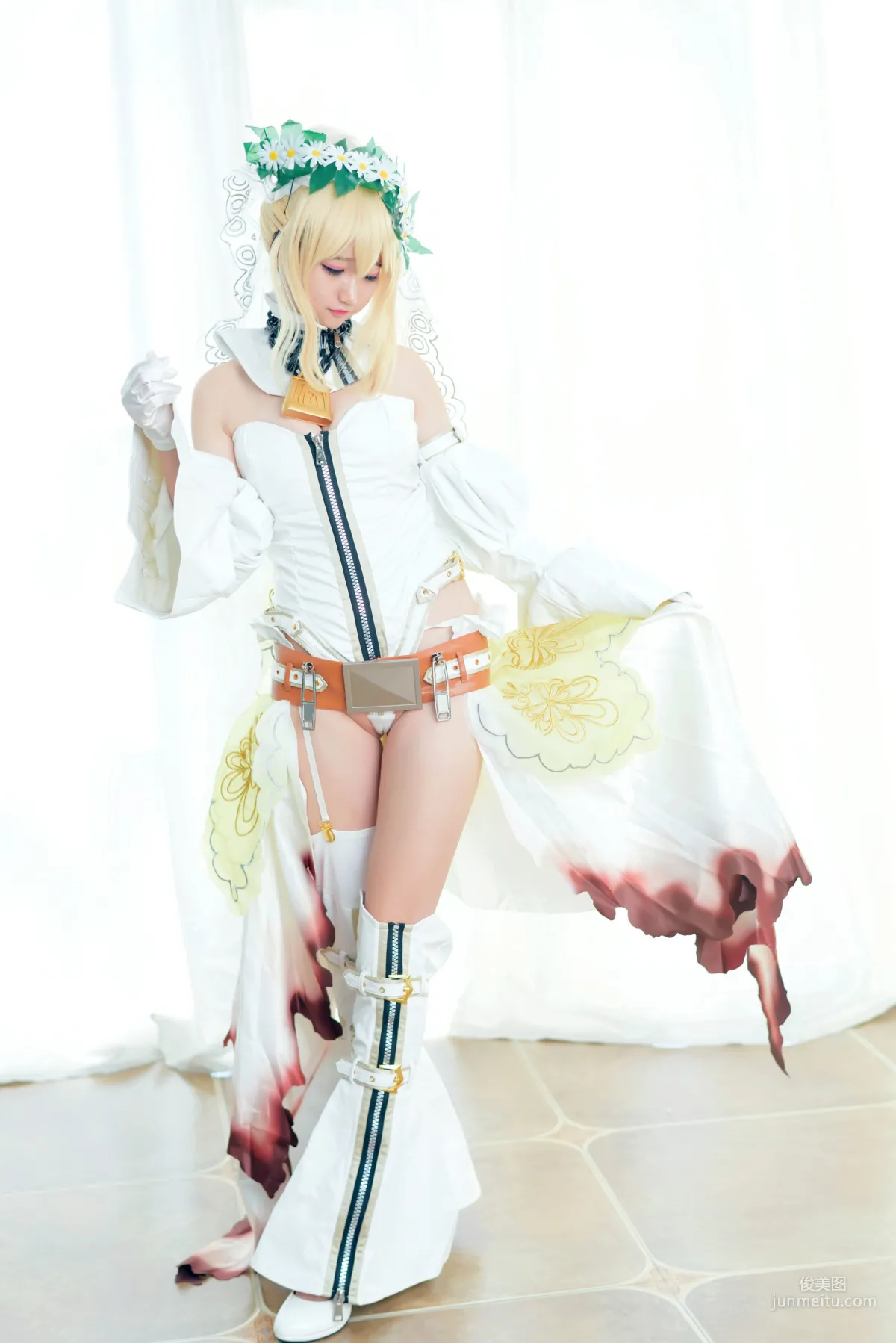 Nagesa魔物女《白衣騎士》 [COSPLAY美女] 寫真集 24