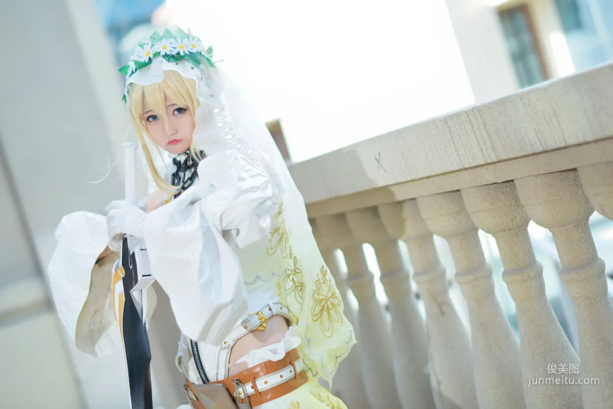 Nagesa魔物女《白衣騎士》 [COSPLAY美女] 寫真集 15