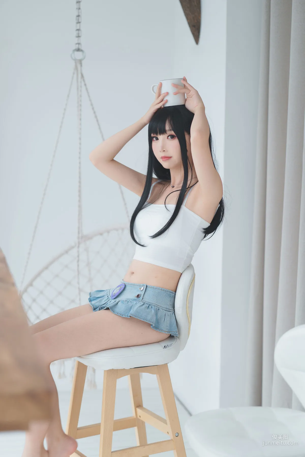 面餅仙兒《可愛女友》 [福利COSPLAY] 寫真集 15
