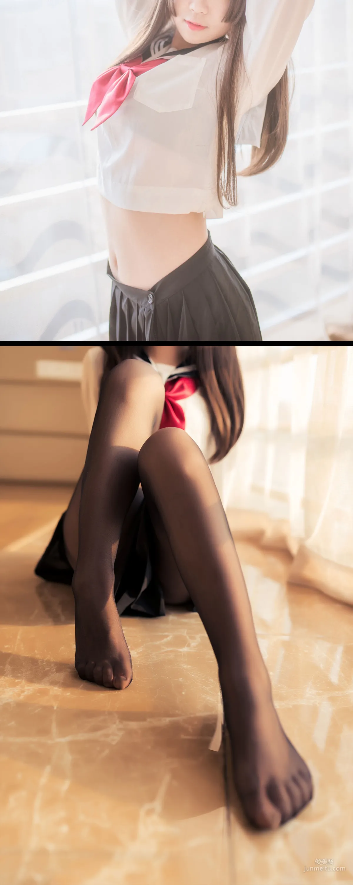 白金Saki《半透明水手服》[COSPLAY福利] 寫真集 3