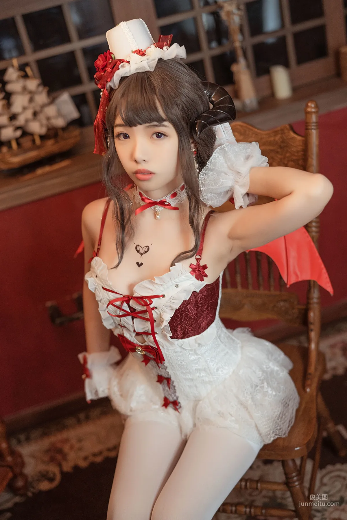 雯妹不讲道理《魅魔 Elegant devil》 [COSPLAY福利] 写真集1