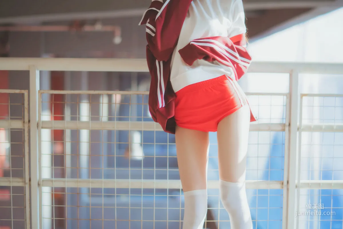 桜桃喵《紅色體操服》 [COSPLAY美女] 寫真集 18