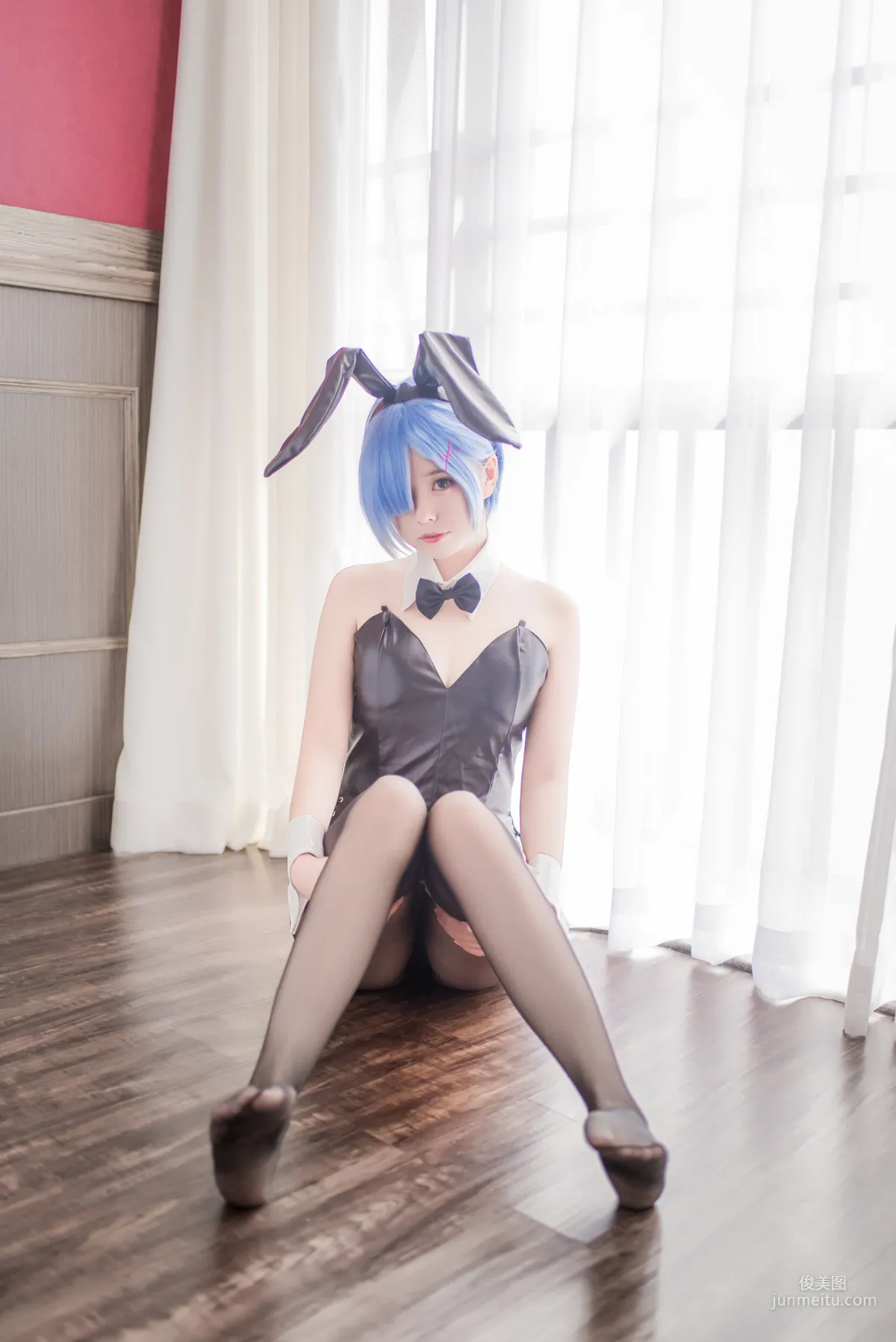小野妹子w《白色紗裙+蕾姆護士+蕾姆兔女郎》 [COSPLAY美女] 寫真集 26