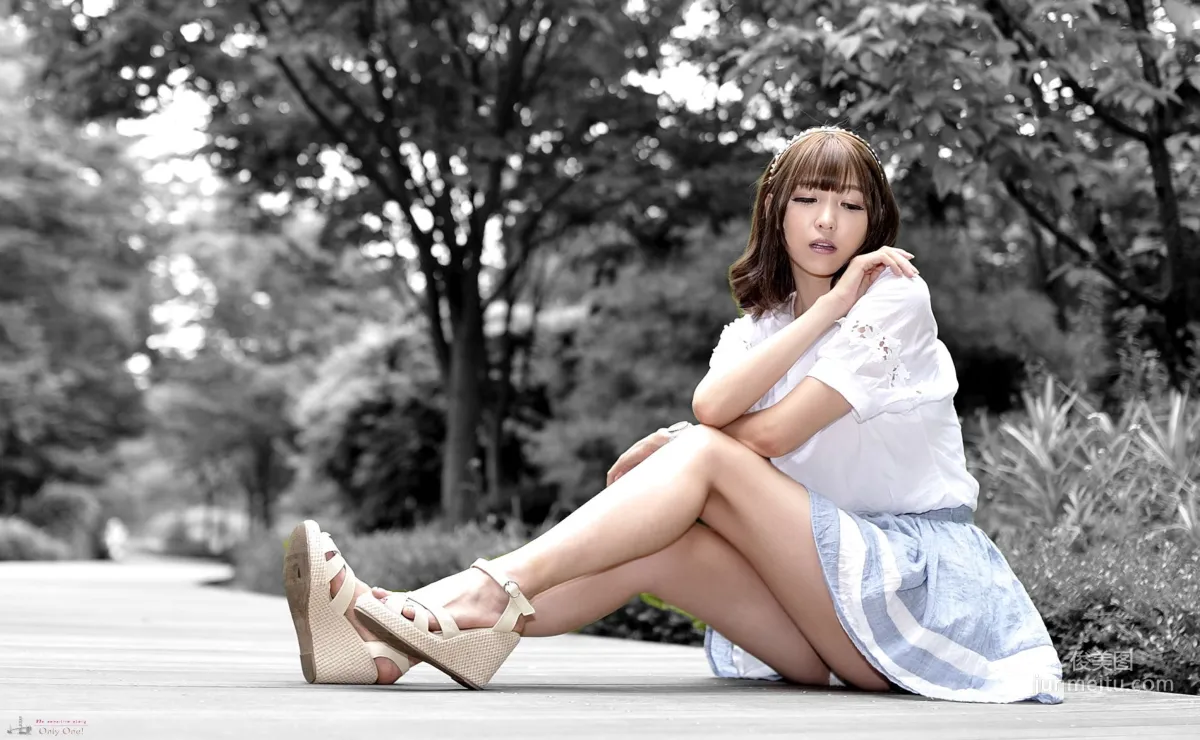 李恩慧《公園短裙外拍》 [韓國美女] 寫真集 6