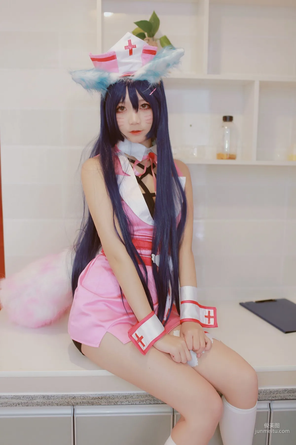 清纯少女五更百鬼《阿狸护士服》 [COSPLAY美女] 写真集7