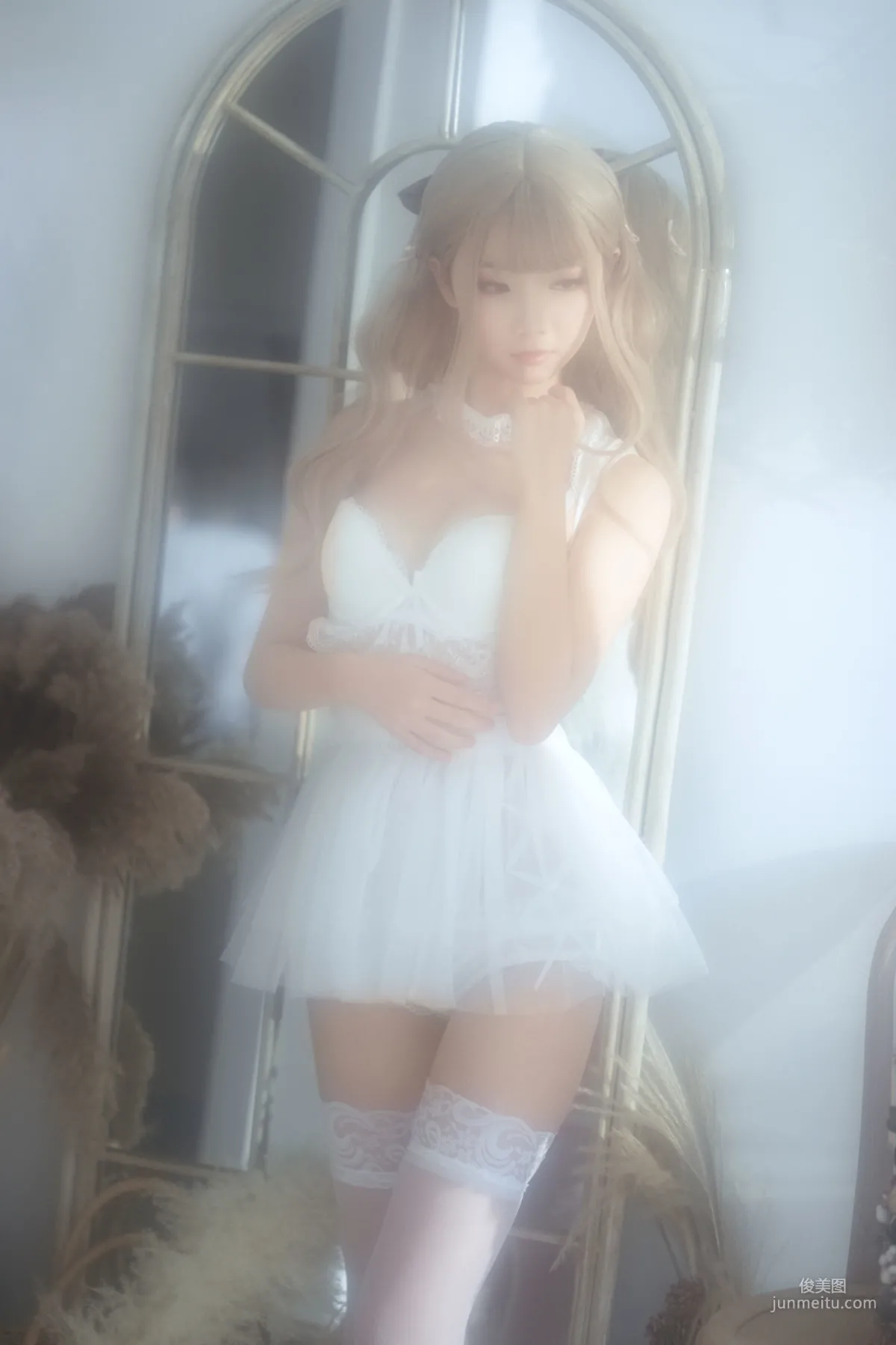 COSER面餅仙兒《複古内衣套》 [福利COSPLAY] 寫真集 12