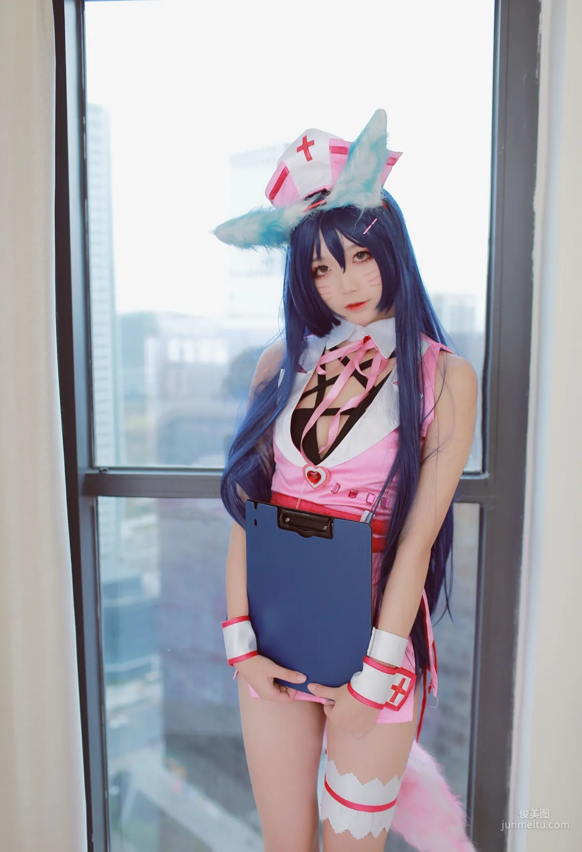 清純少女五更百鬼《阿狸護士服》 [COSPLAY美女] 寫真集 27