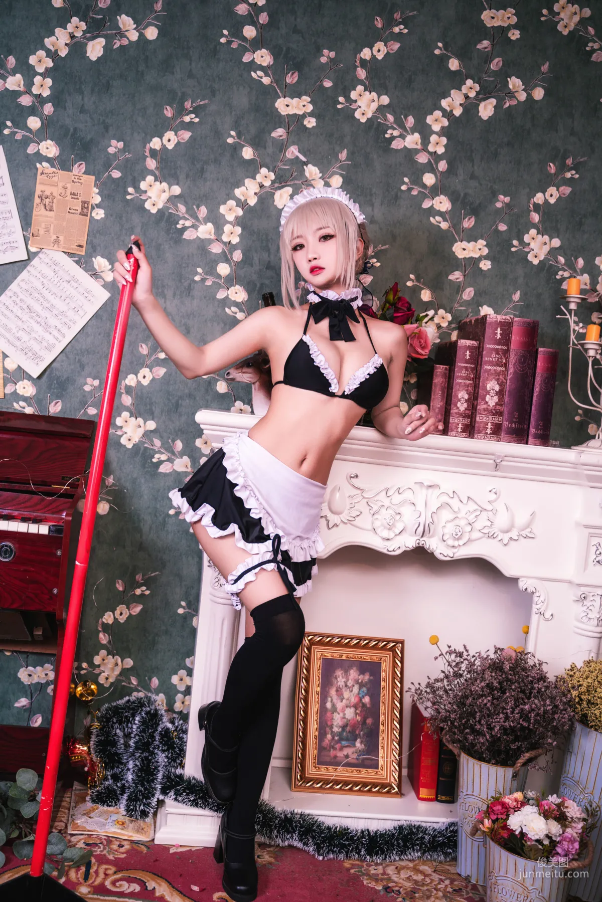 鬼畜瑤在不在w《黑絲女仆》 [COSPLAY福利] 寫真集 10