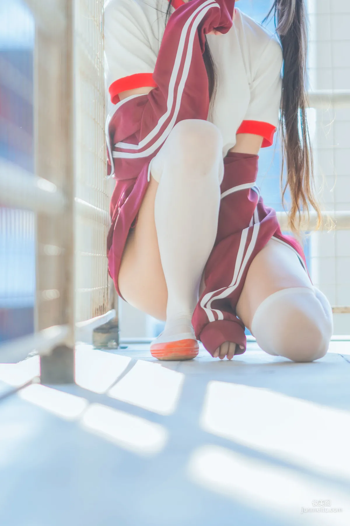 桜桃喵《紅色體操服》 [COSPLAY美女] 寫真集 23