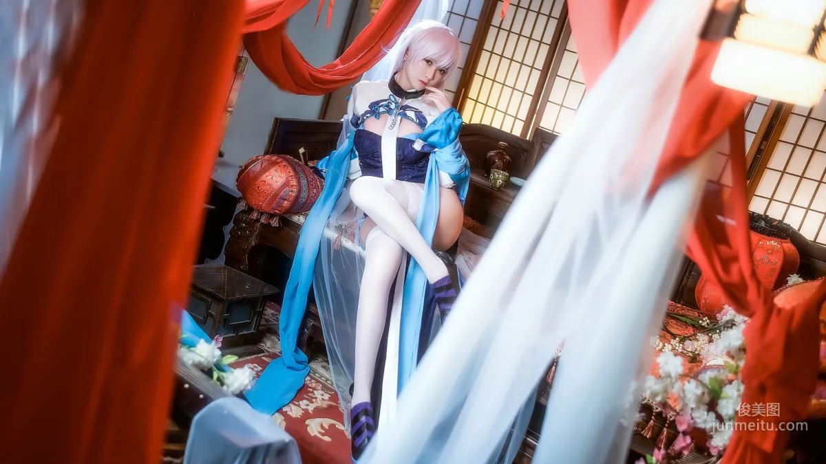 鳗鱼霏儿《碧蓝华裳 贝姐》  [COSPLAY美女] 写真集5