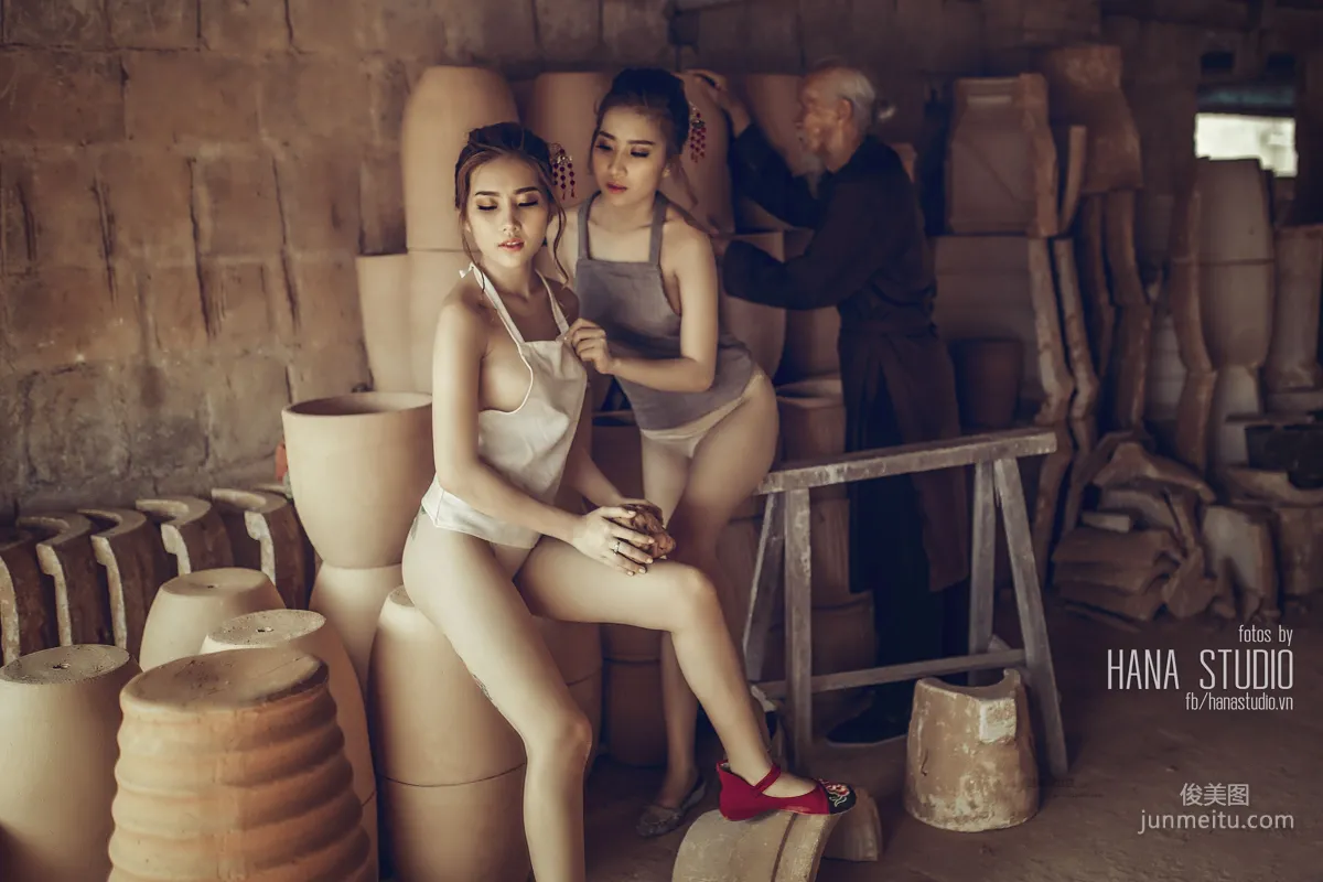 Thuy Nga Pham《越南陶瓷村》性感人體寫真集 53