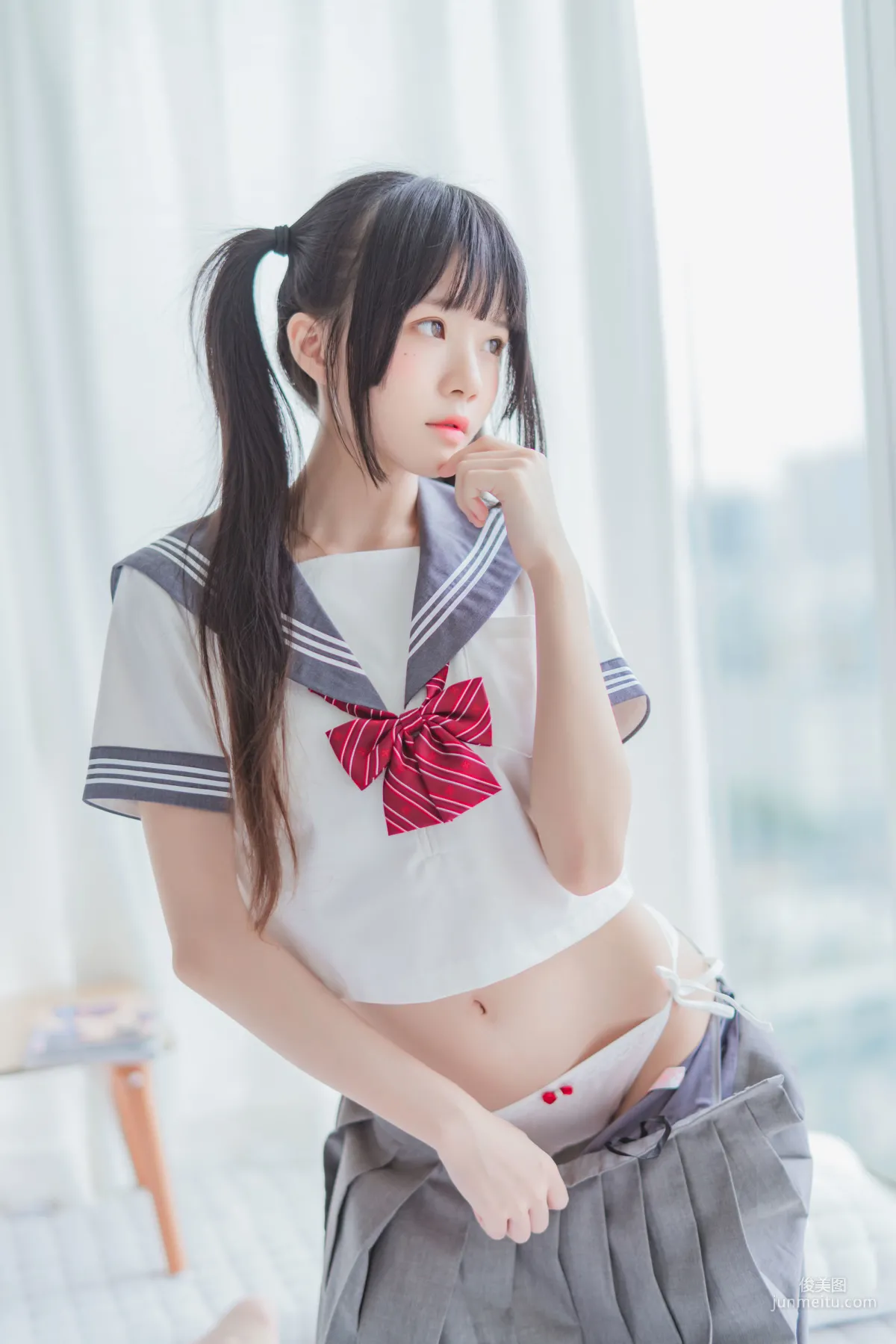 COSER桜桃喵《心形胖次》 [COSPLAY美女] 寫真集 50