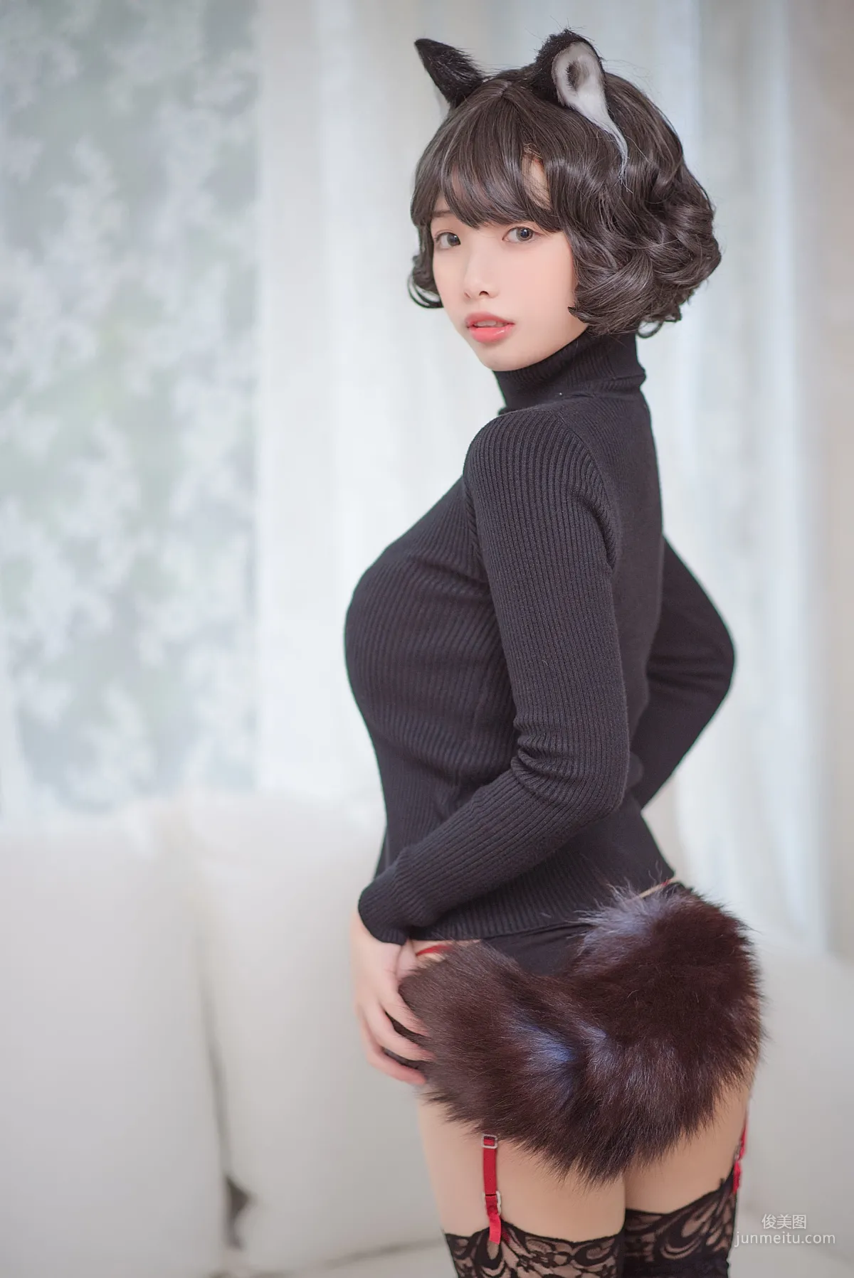 雯妹不講道理《黑貓内衣》 [COSPLAY福利] 寫真集 12