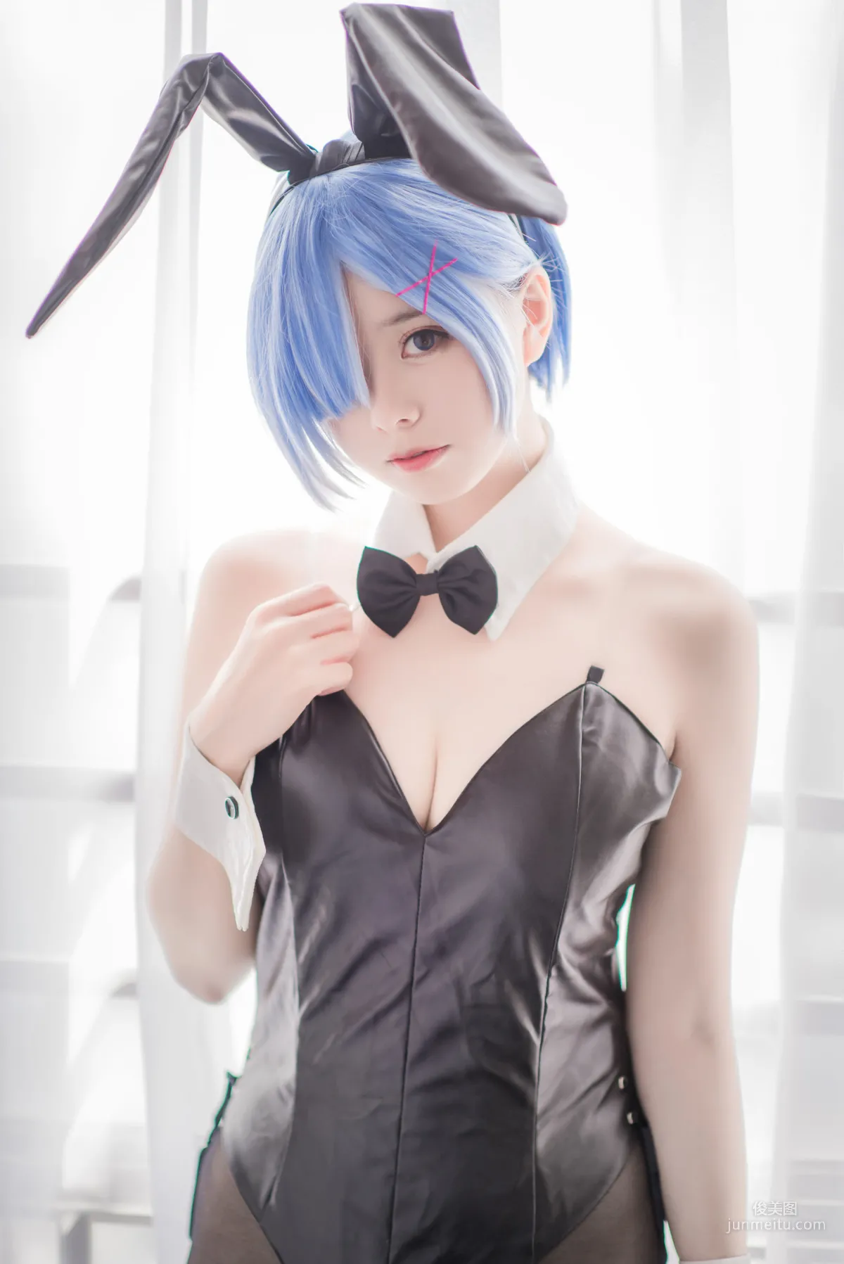 小野妹子w《白色紗裙+蕾姆護士+蕾姆兔女郎》 [COSPLAY美女] 寫真集 25
