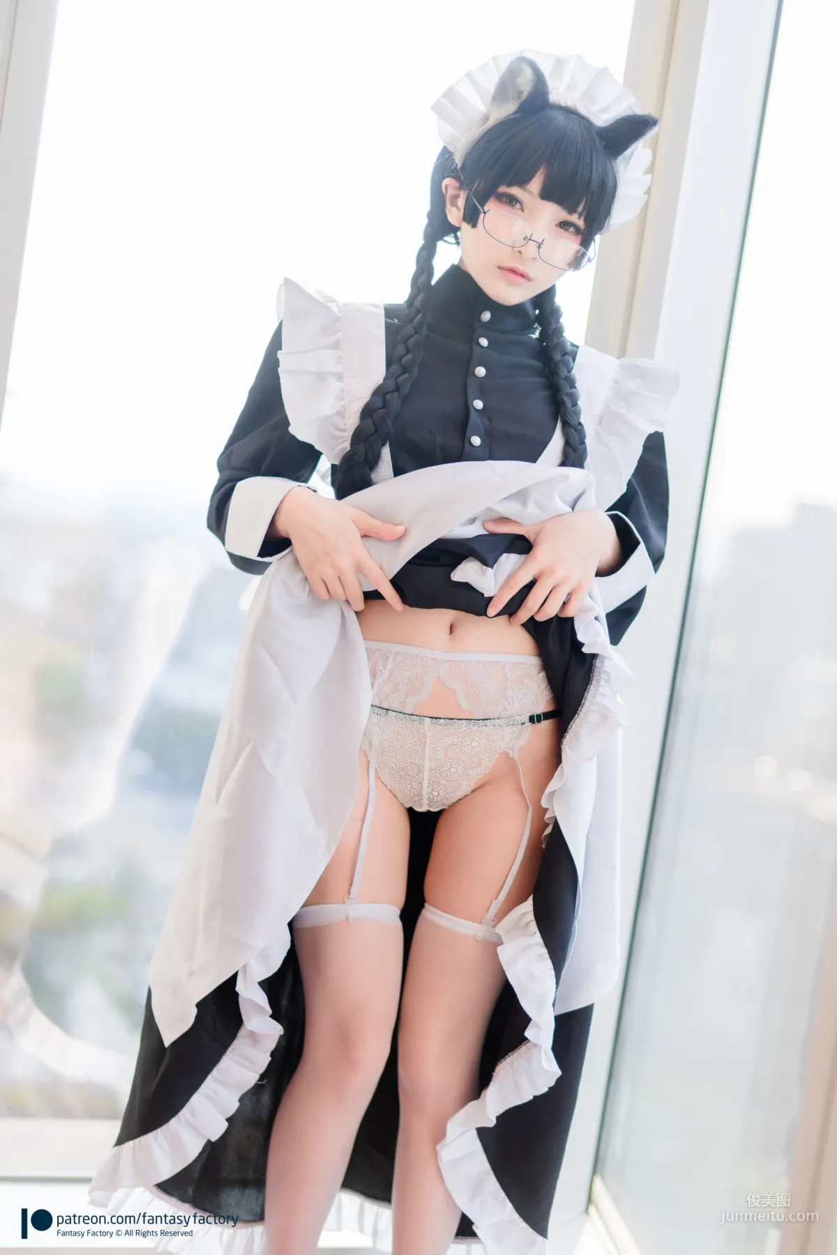 COSER小丁《黑猫女仆》 [Fantasy Factory] 写真集3
