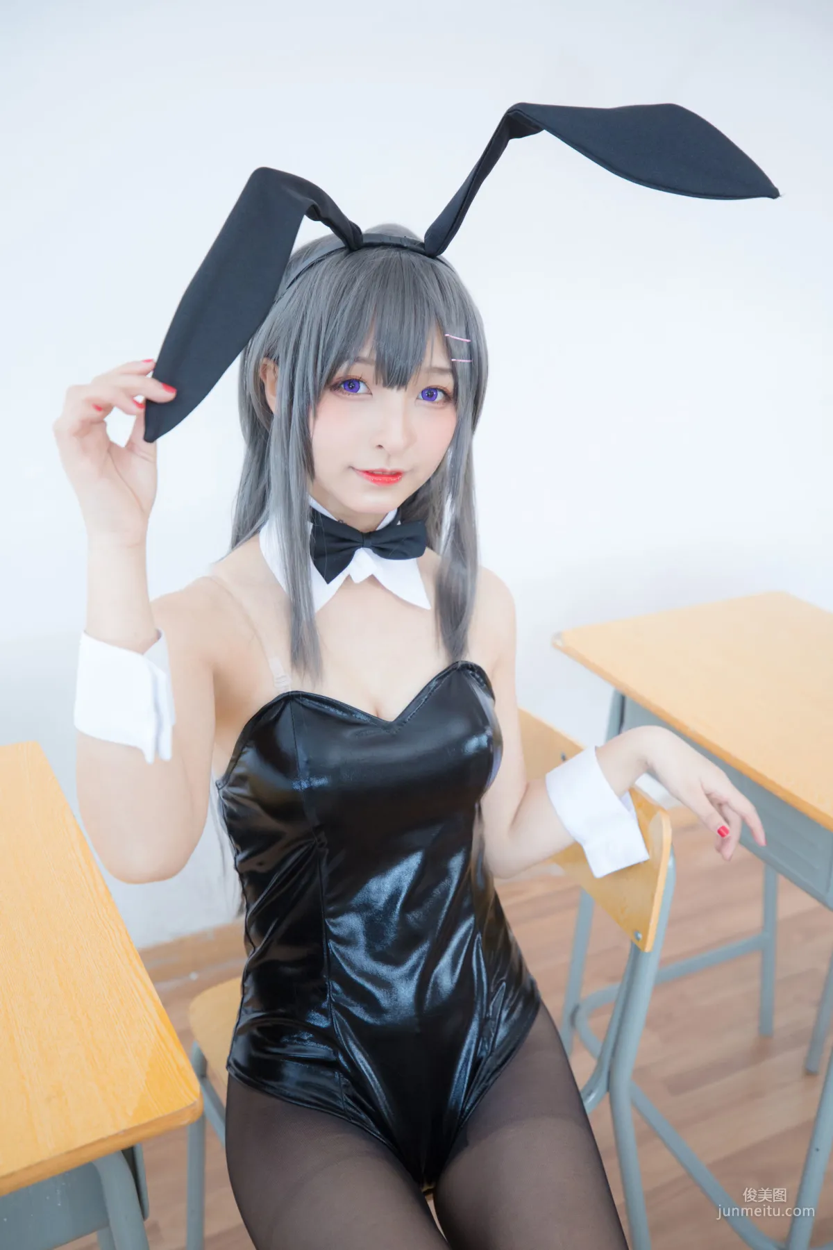 COSER神楽坂真冬《櫻島麻衣》 [福利COSPLAY] 寫真集 7