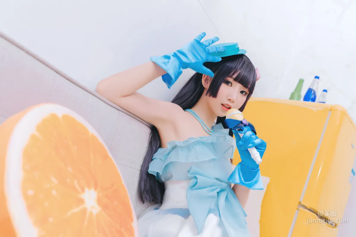 面饼仙儿《黑猫打歌服》 [福利COSPLAY] 写真集5