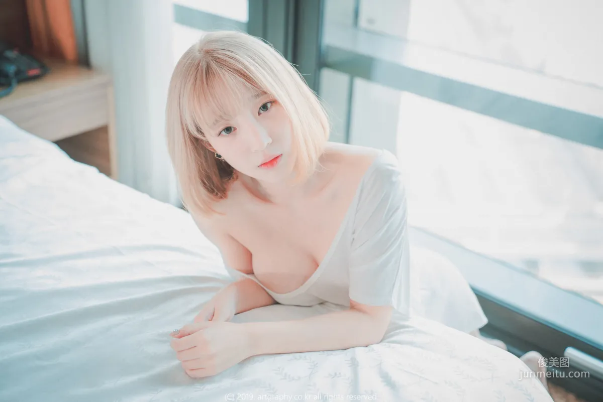 巨乳姜仁卿《丁字褲+T恤衫+網襪兔女郎》 [ARTGRAVIA] 寫真集 3