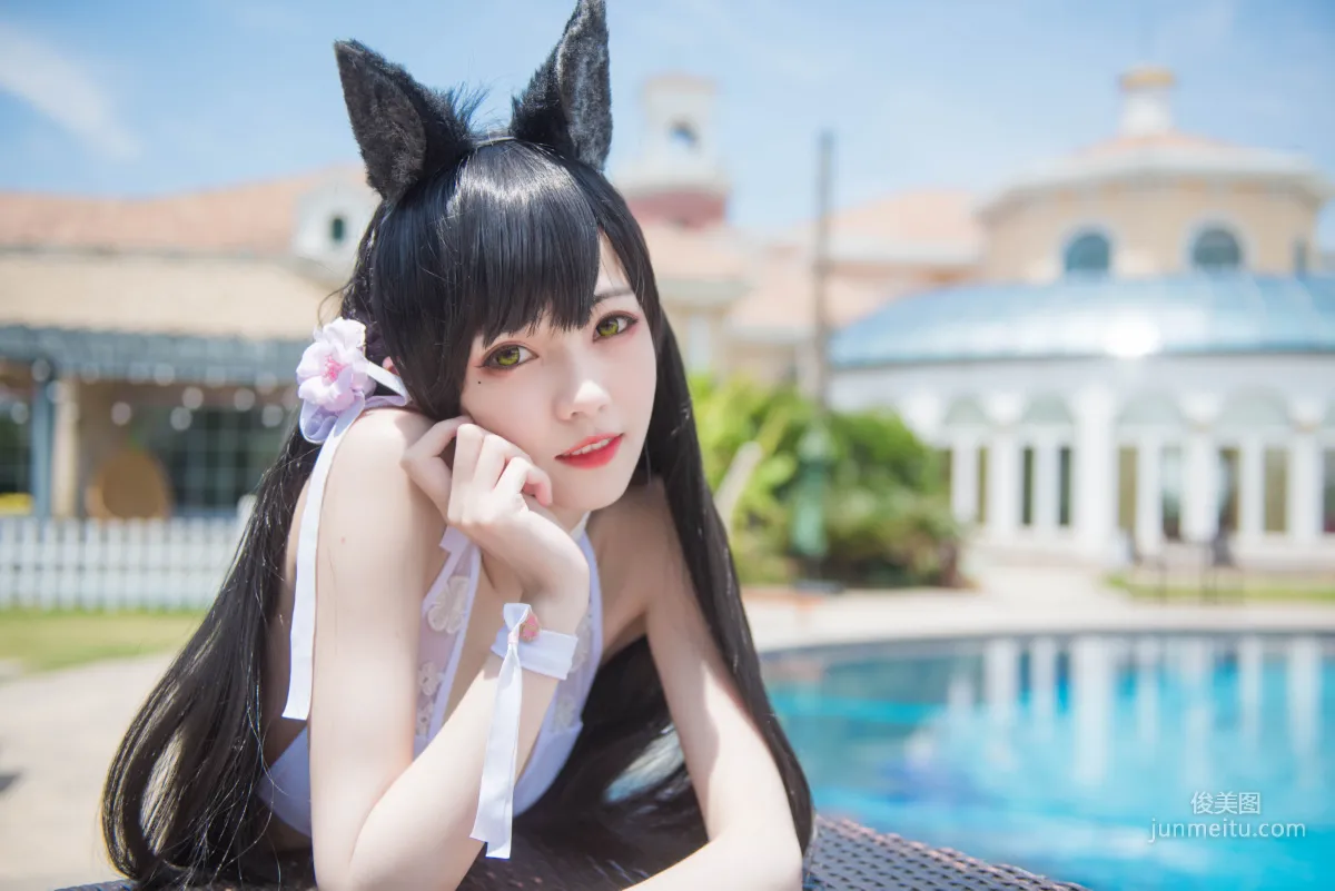 COSER你的負卿《愛宕泳裝》 [COSPLAY福利] 寫真集 16